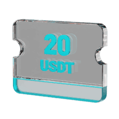 Cupom para turbinar posição de futuros no valor de 20 USDT